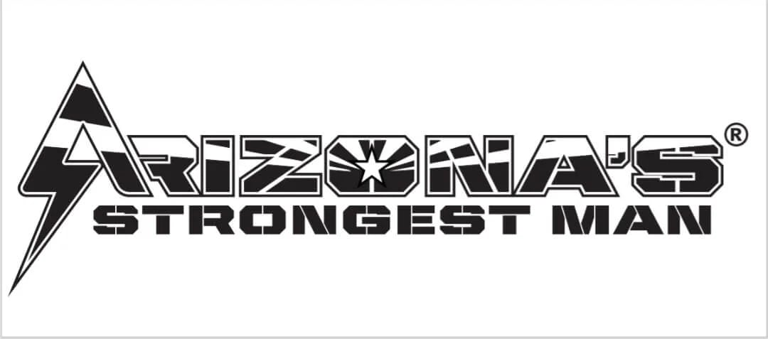 Arizona's strongest man 2025 banner
