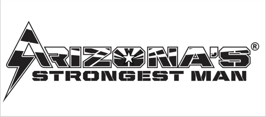 Arizona's strongest man 2025 banner