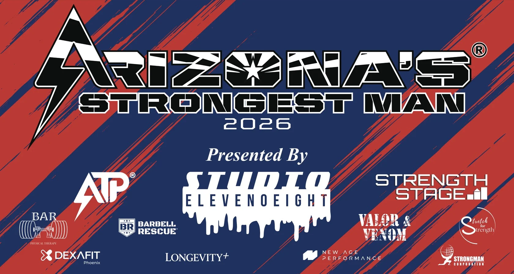 Arizona's Strongest Man 2026 ProAm banner